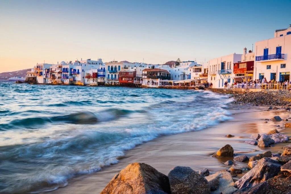 Budget Downtown Apartment- Harma I Mykonos Town Eksteriør billede